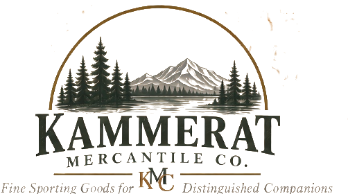 Kammerat Mercantile Co. logo with KMC monogram
